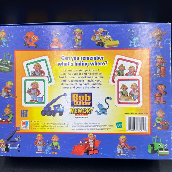 Bob the builder memory Game Matching pairs Board Game - Picture 6 of 6